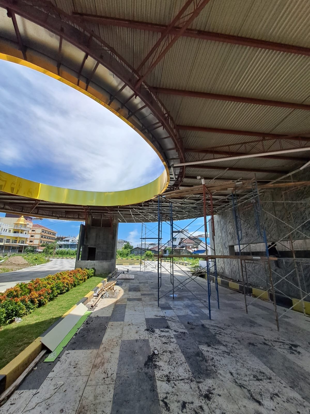 Desain Struktur Sunggal Pacific Palace Medan